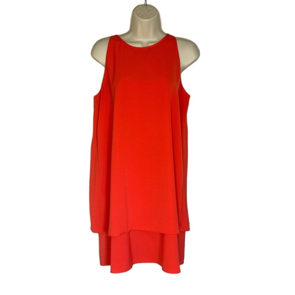 Mercer and Madison orange,sleeveless dress size 6